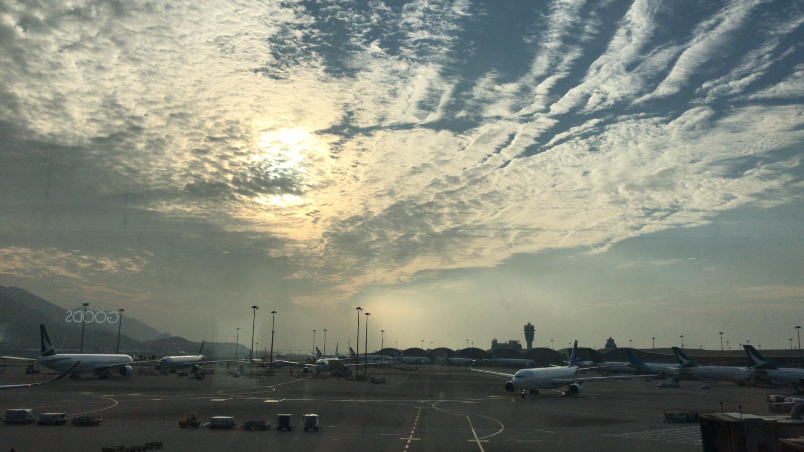 香港國際機場(藍莓日報) 