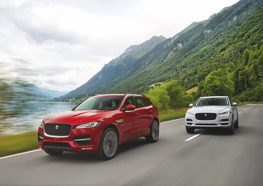 F-Pace 是 Jaguar 的一款休旅車。（圖片來源：Jaguar）