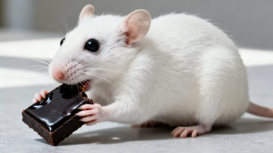 鼠鼠也愛黑巧？日本實驗證實：吃一口記憶力 1 小時狂升 30%！的封面圖片