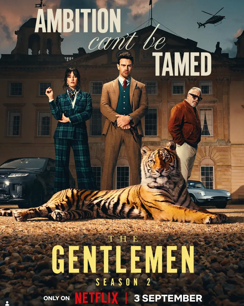 Netflix熱門劇集《瘋狂紳士幫（The Gentlemen）》（來源：netflixuk@IG）