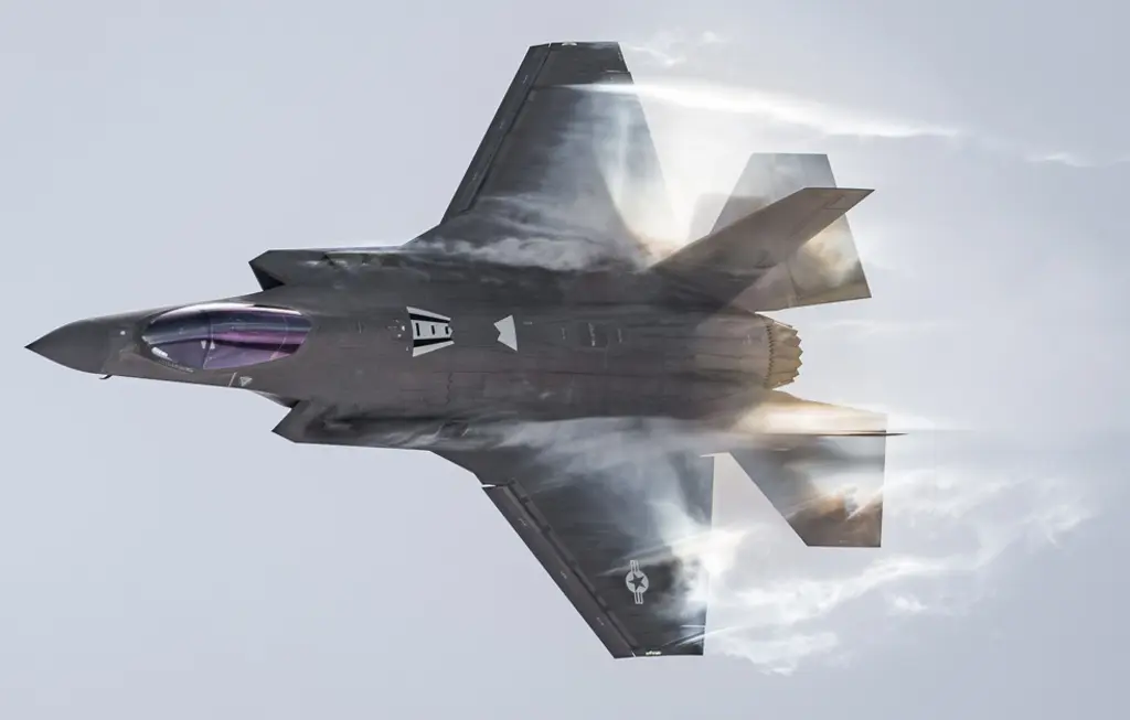 美國空軍F-35A隱形戰機。（美國空軍）
