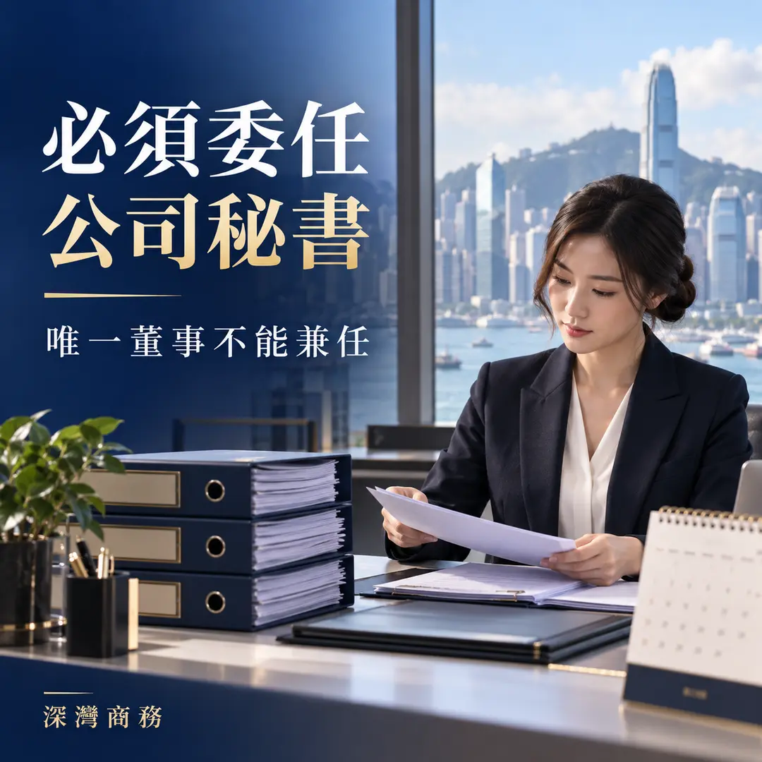 3. 必須有公司秘書