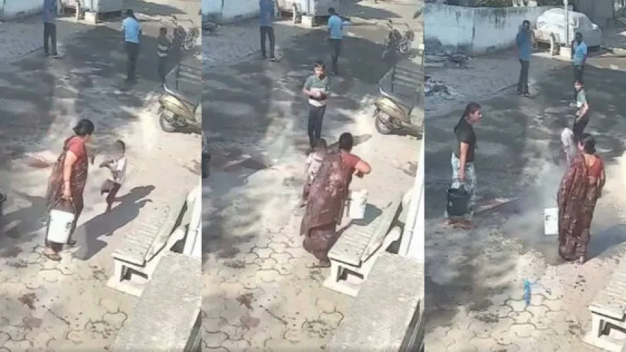 印度灑紅節悲劇！4歲男童潑顏料示好，竟被親祖母澆熱水燙傷45%！的封面圖片