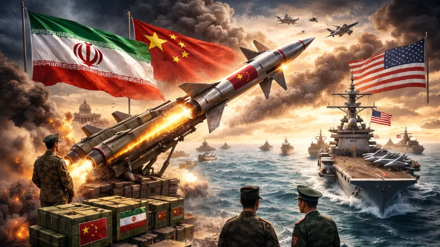 2026年中東戰火看到中國武器大放異彩的封面圖片