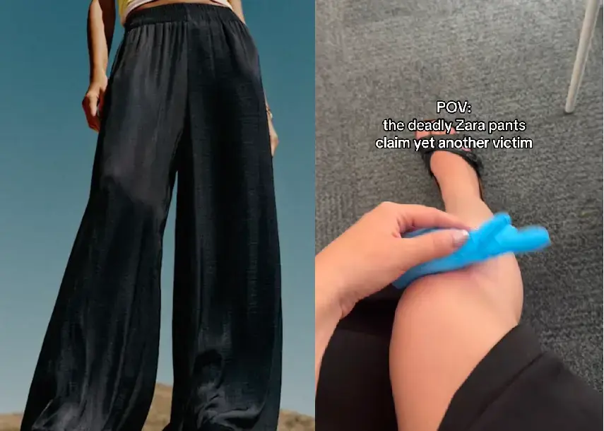 （來源：ZARA、TikTok）