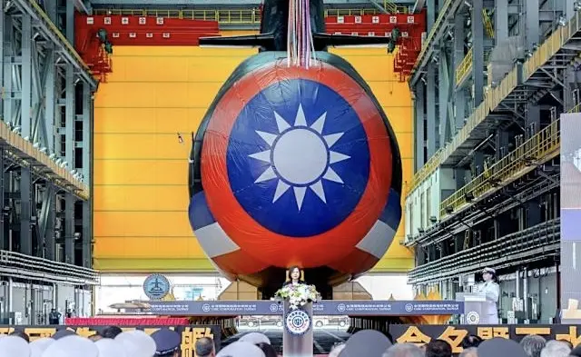 台造潛艦海鯤號難產，台船證實9月海測不可能完成。（網絡圖片）