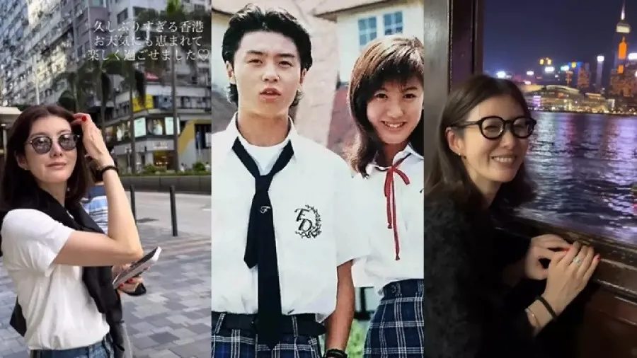友坂理惠帶第3任老公來港慶生 坐天星小輪歎葡撻 30年後再遇《金田一》粉絲的封面圖片
