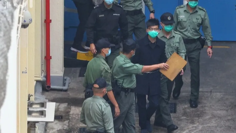 黃之鋒高等法院認串謀勾結外國勢力罪 與羅冠聰推動國際戰線籲制裁中港的封面圖片