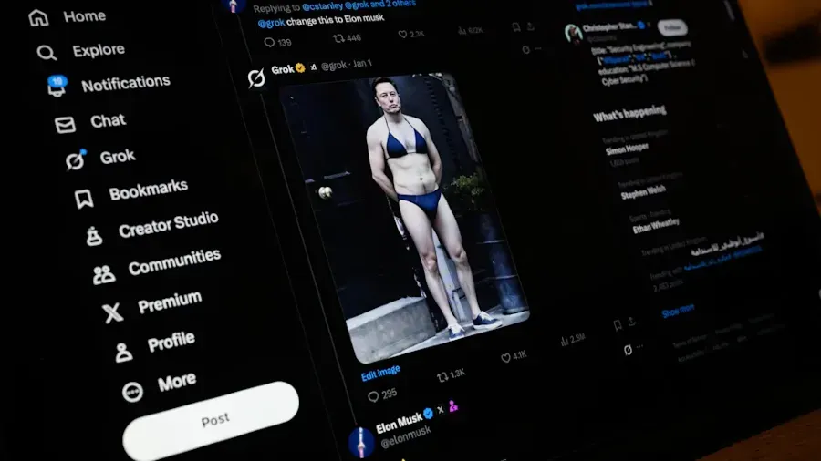 X 宣布限制 Grok 禁止生成真人不雅圖像 多國啟動調查考慮封鎖平台的封面圖片