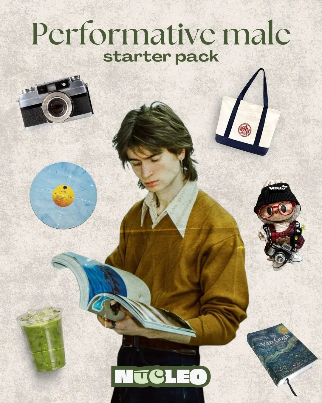 抹茶男外型以及裝束。（圖：ig@estoesnucleo）