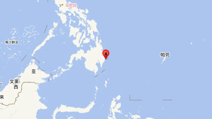 菲律賓突發7.6級地震的封面圖片