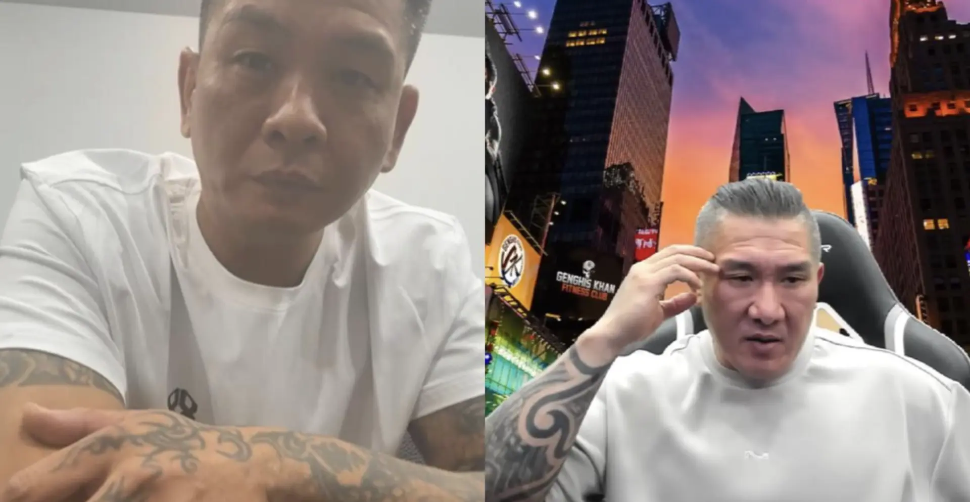 這起事件源於昔日戰友的爆料，李慶元與小偉作為成吉思汗健身俱樂部的元老與高階主管，公開這些內部情節。館長的回應直播中，重申自己未涉及這些事，但承認因對方長年等待道歉而表達歉意。(圖：網絡截圖)