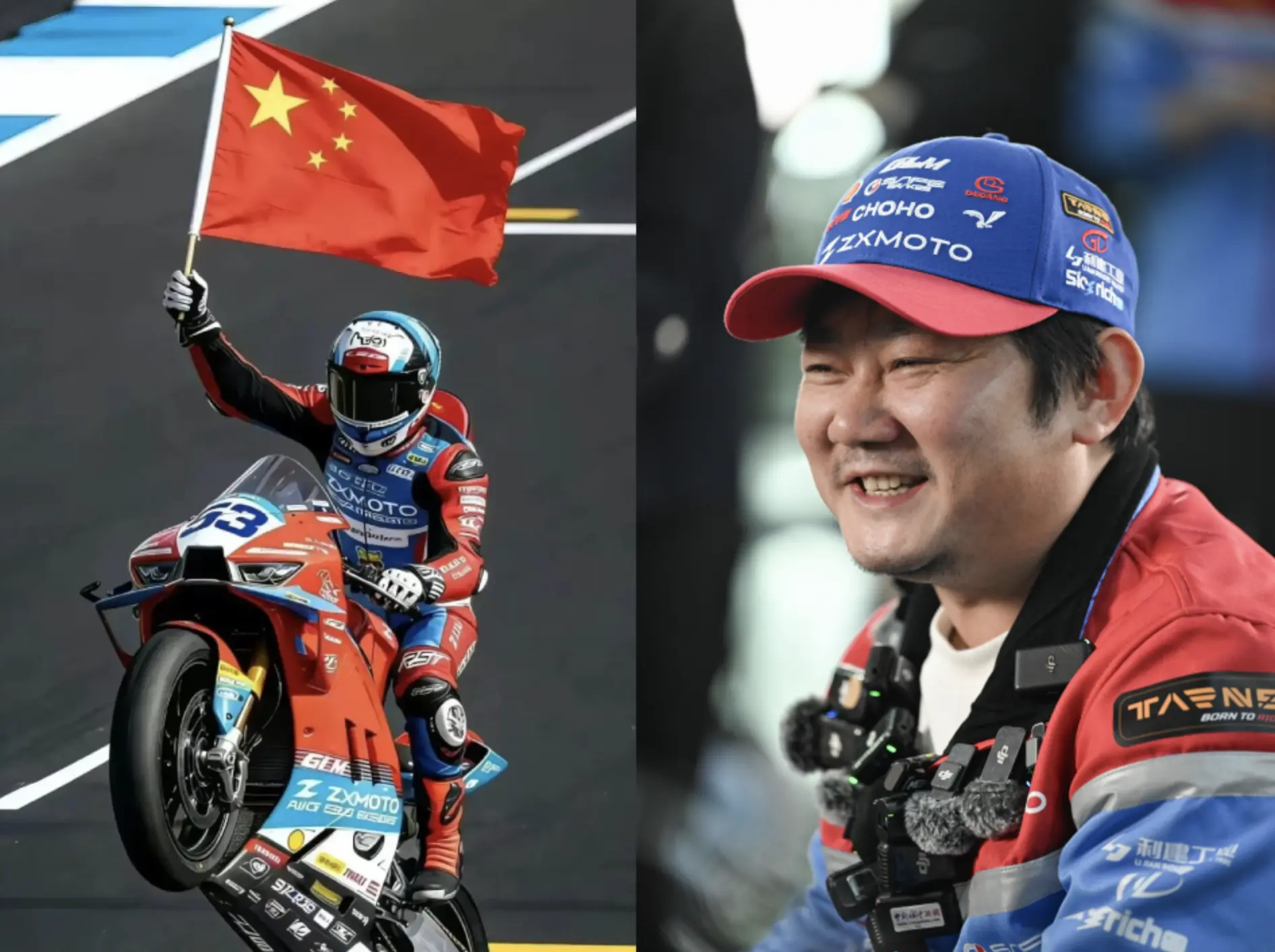2026年3月，「中國製造」的摩托車在葡萄牙WSBK世界超級摩托車錦標賽SSP組的戰績，讓我震撼與欣喜。成立僅兩年的「張雪機車」（ZX Moto），在這兩場分站賽中連續奪冠。(圖：網絡截圖)