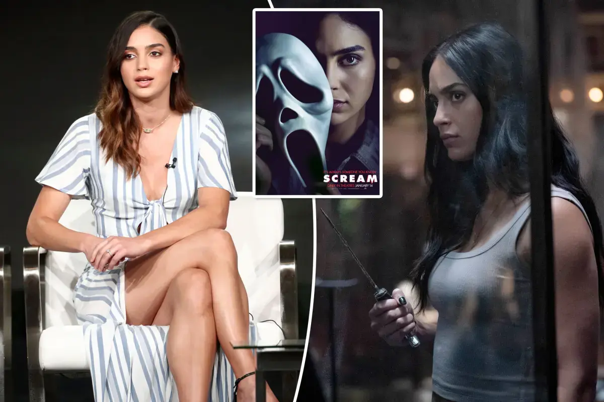 《奪命狂呼》系列女主角 Melissa Barrera 在 Instagram 限時動態呼籲，所有演員解僱代理 AI 演員的經紀人，批評做法「令人噁心」。(圖：網絡翻攝)