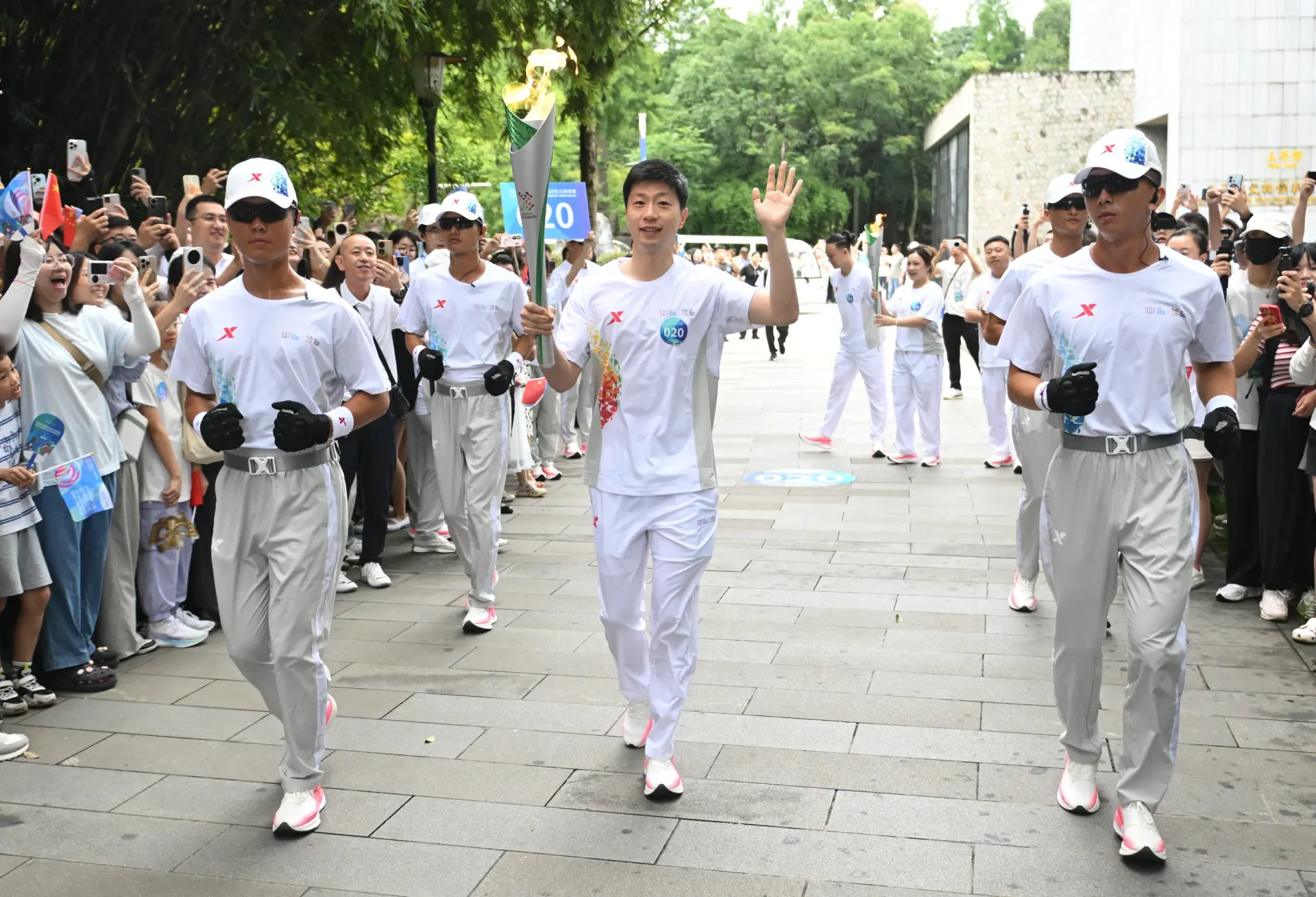 第 15 屆全國運動會即將拉開帷幕，馬龍將以球員兼中國乒協副主席的雙重身份，第六次出戰這一賽事，這也是他的職業生涯告別戰。(圖：新華社)