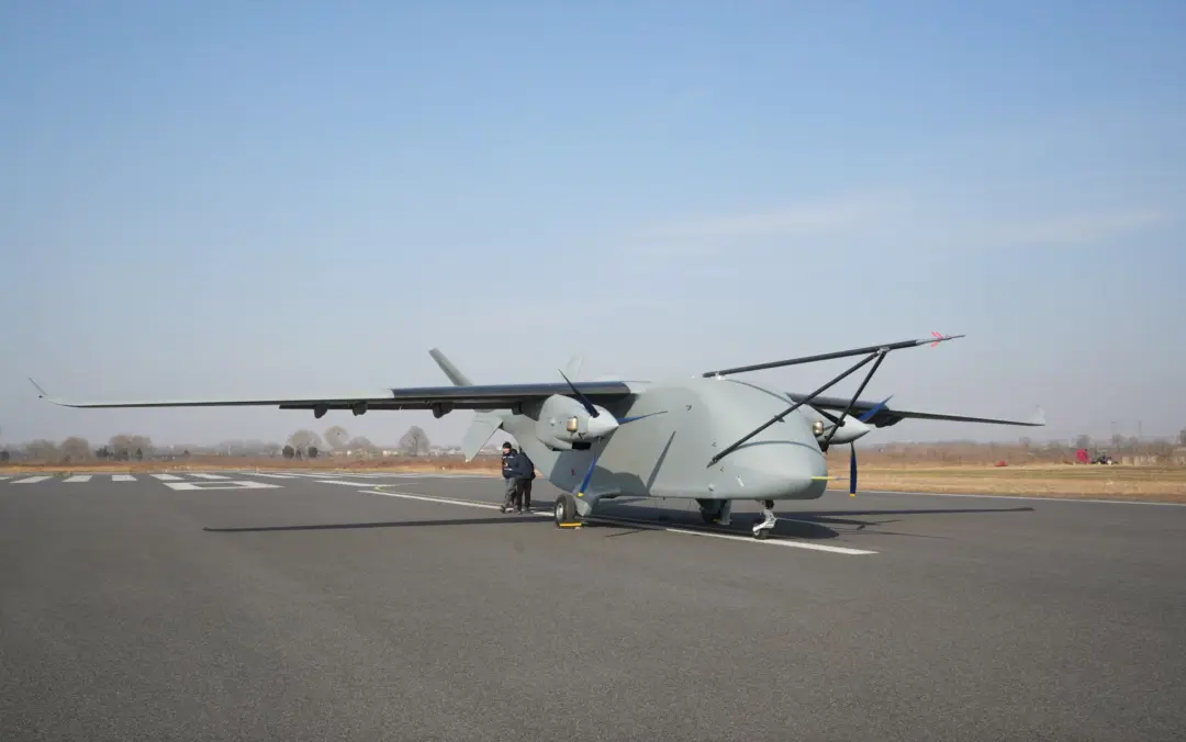 長鷹 - 8 大型運投無人機 圖片來源：北方工業