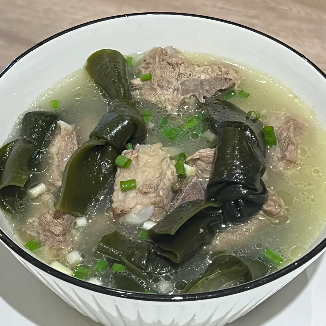 海帶排骨湯（示意圖來源：小紅書網友）