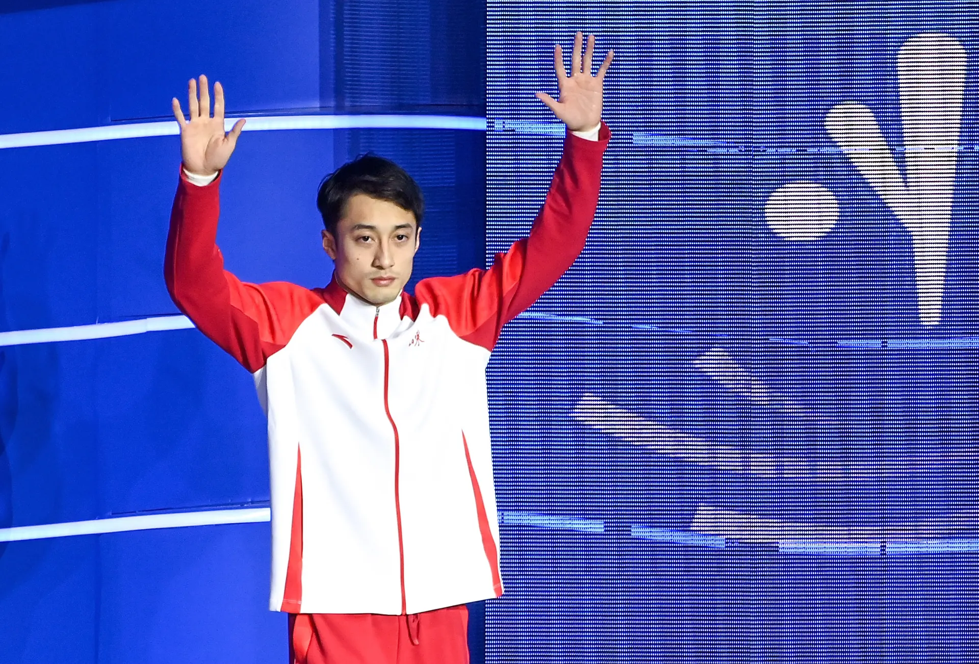 今屆全運會，練俊傑代表山東出戰，先是在男子個人全能決賽中，以 1005.10 分的超高總分，領先第二名 42.05 分的絕對優勢奪金，成為該項目唯一總分破千的選手。(圖：新華社)