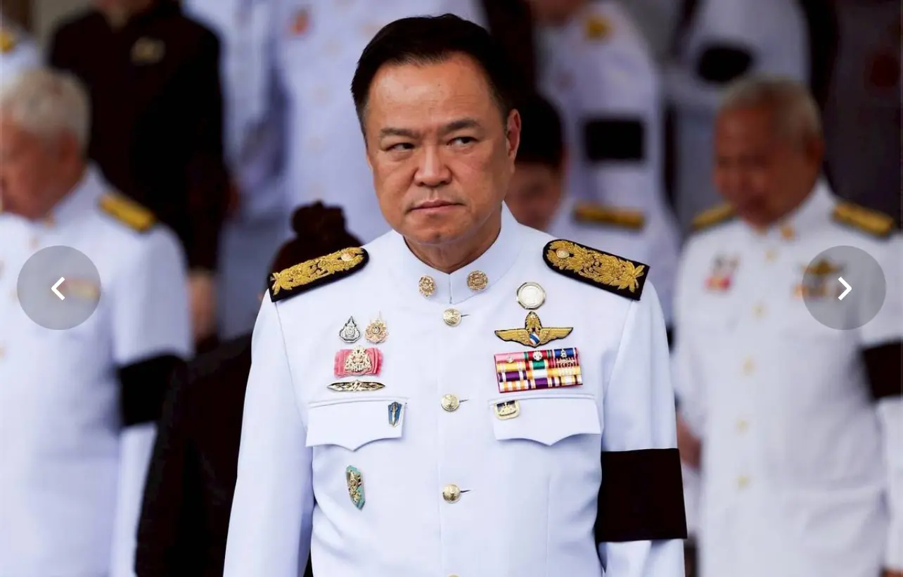 泰國看守總理兼內政部長阿努廷。（圖/X）