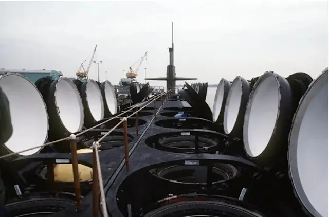 美方協助韓國建造核動力潛艦。圖為美軍核潛艇導彈發射井。 圖 : 翻攝自US NAVY