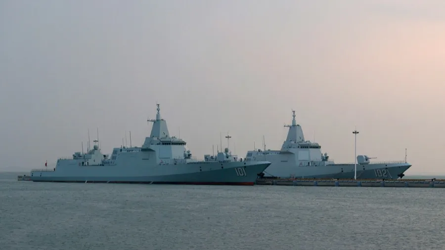 055 型東莞艦首度遠海部署 穿越宮古海峽進入太平洋的封面圖片