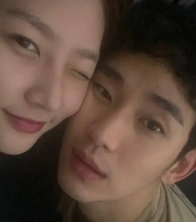 金秀賢的法律代理人高尚祿律師揭示金秀賢在2016年至2019年間確實有過交往對象，但該對象並非女演員金賽綸。(圖：網絡翻攝)