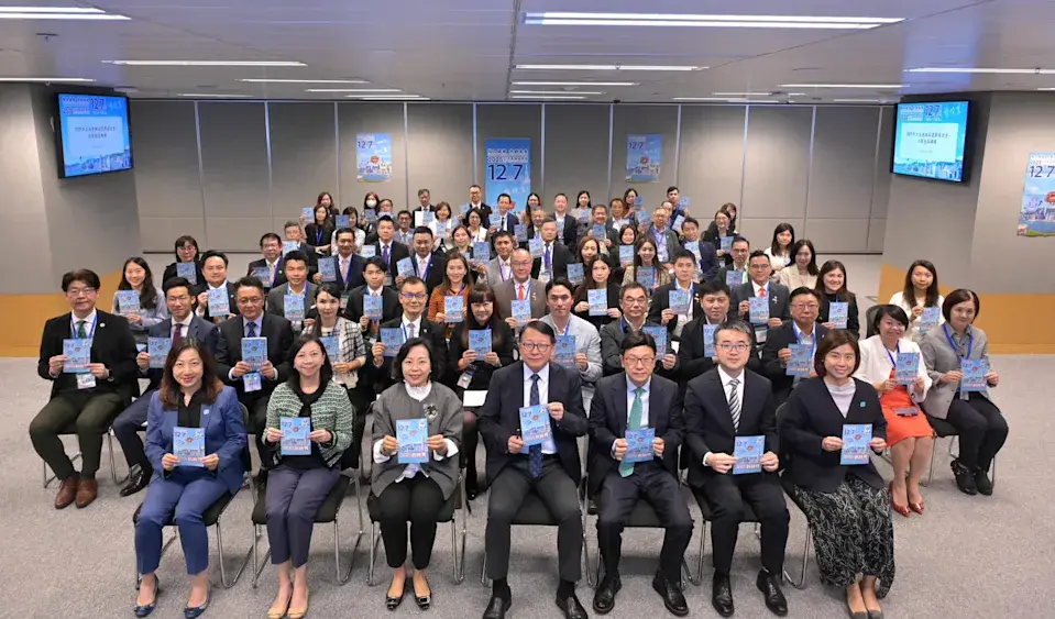 勞工及福利局局長孫玉菡表示，上周在政務司司長陳國基帶領下，與東華三院、保良局、仁濟醫院、博愛醫院、九龍樂善堂、仁愛堂舉行座談會，探討如何支持選舉。（勞福局 fb）