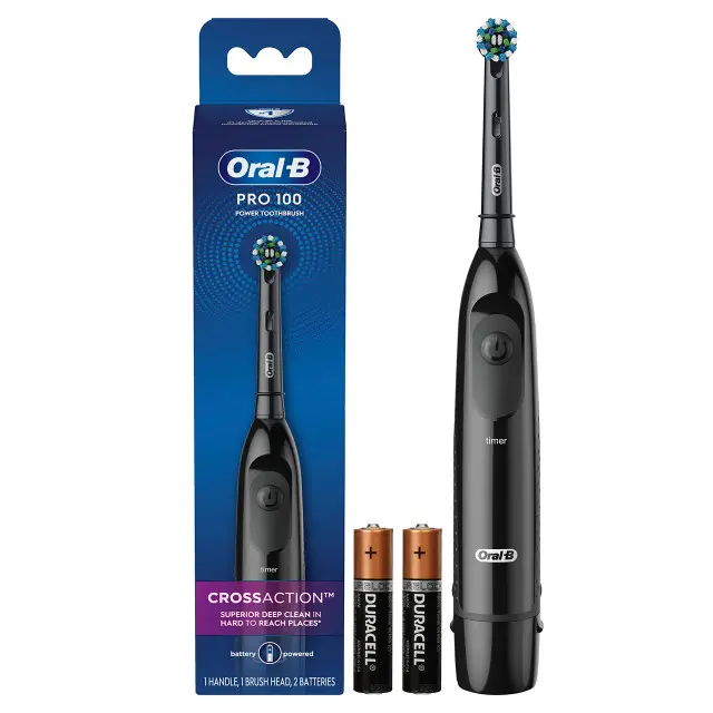 Oral-B Pro 100 Cross Action（示意圖來源：oralb官網）