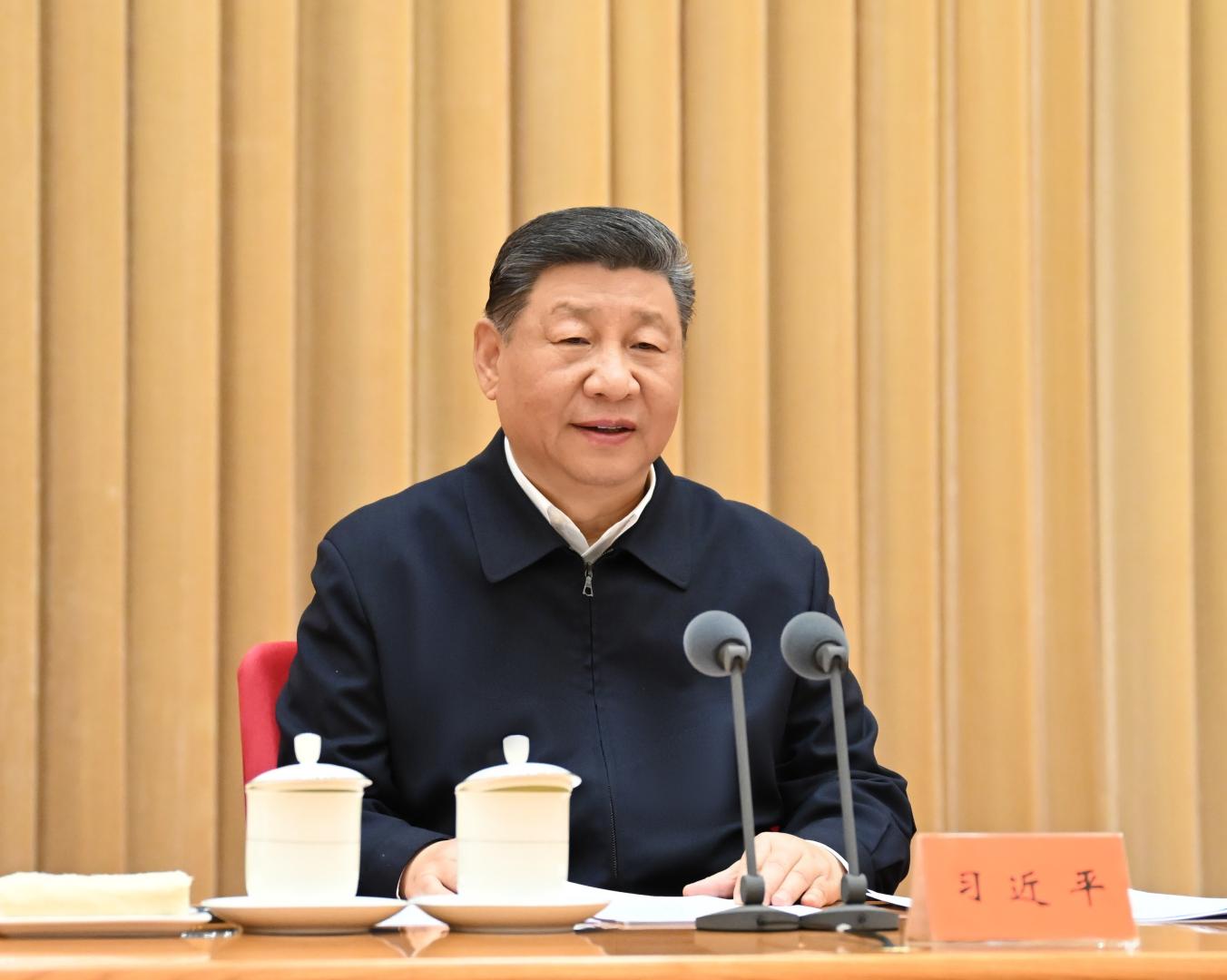 4月8日至9日，中央週邊工作會議在北京舉行。中共中央總書記、國家主席、中央軍委主席習近平出席會議並發表重要演說。（新華社）