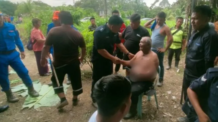 榴槤園驚現神秘美女？馬來西亞70歲阿公被引誘失蹤險象環生的封面圖片