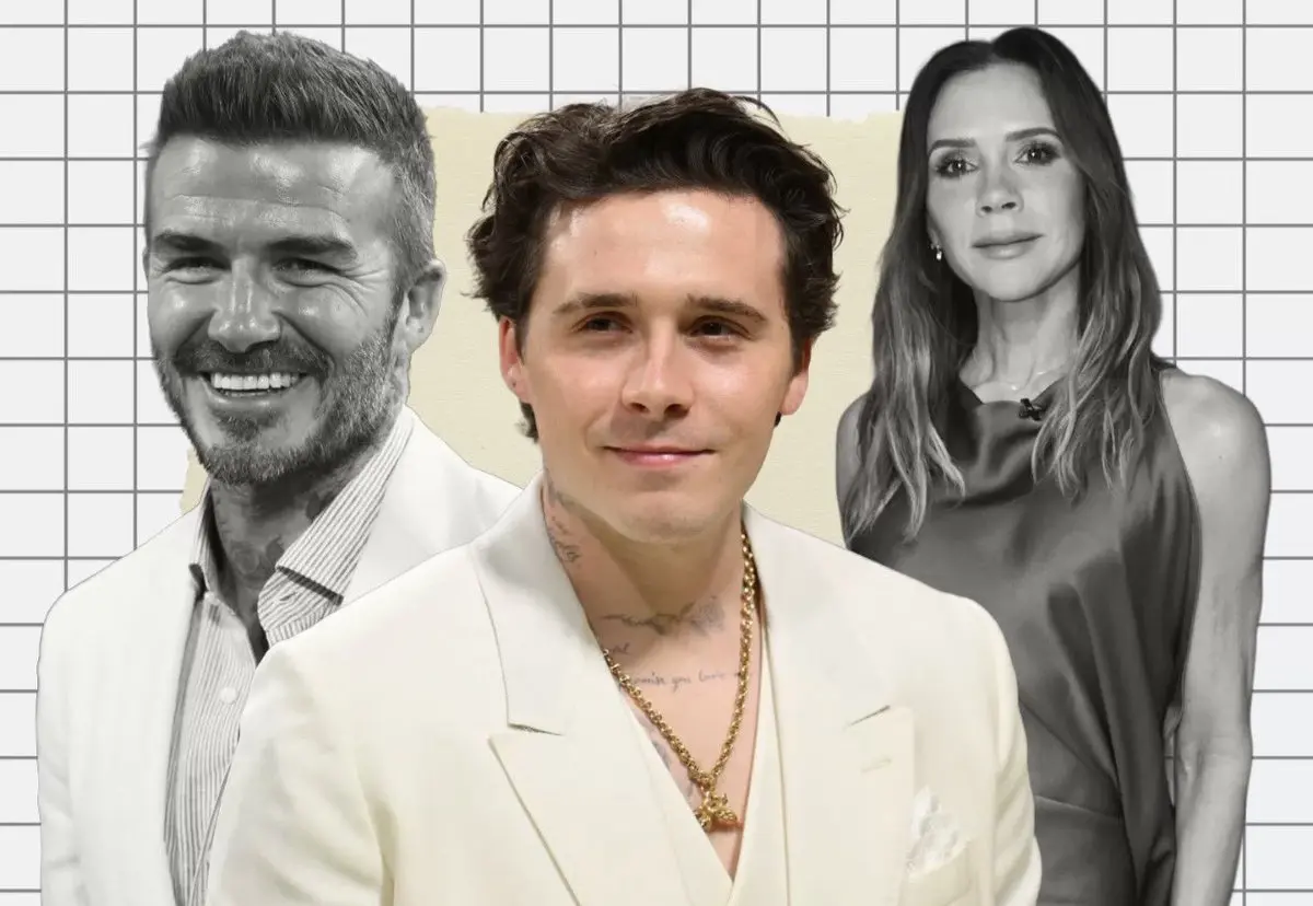 布魯克林在聲明中強調，家庭衝突根源並非妻子妮歌娜佩絲（Nicola Peltz），而是家族長期存在的「控制文化」與「碧咸品牌高於一切」的價值觀。(圖：網絡截圖)