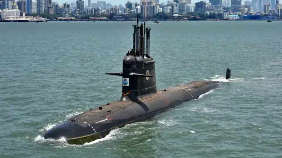 印度潛艇 (資料圖片)
