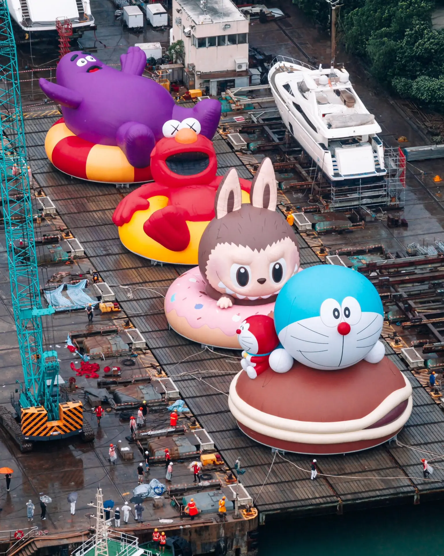 這次活動是全球首創，規模空前，旨在集合多個國際知名的IP。（圖片：Doraemon 100 FB專頁）