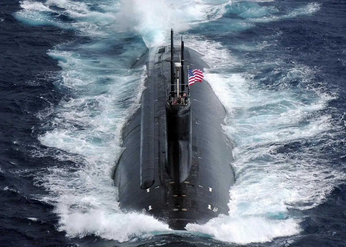 美軍「海狼」級攻擊核潛艇原計畫建造29艘，最終僅有3艘服役。 圖：翻攝自 維基百科