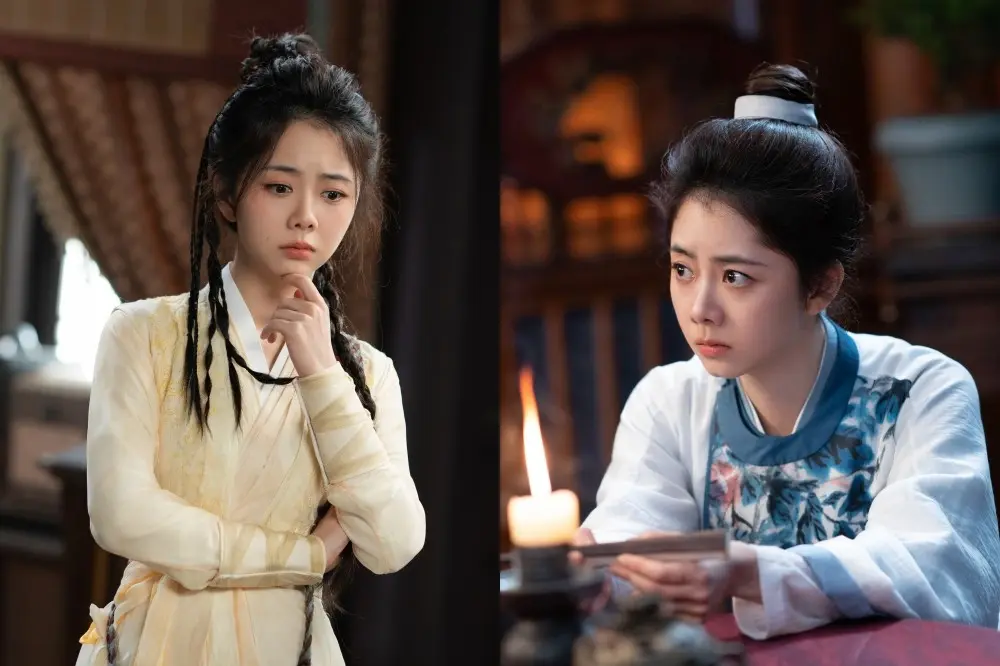 部分網友認為譚松韻長相過於幼態，出演仙俠劇存在違和感，更適合落地古偶題材；開篇紅燁被寧安公主封印、百年後被轉世的肖瑤喚醒的劇情，被指與日本動漫《犬夜叉》的核心設定相似，引發抄襲爭議。(圖：電視劇逍遙@微博)