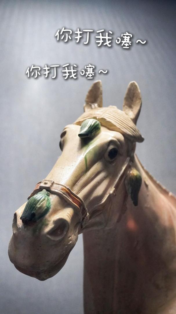 洛陽博物館出品的官方「文物表情包」。（來源：洛陽博物館@小紅書）