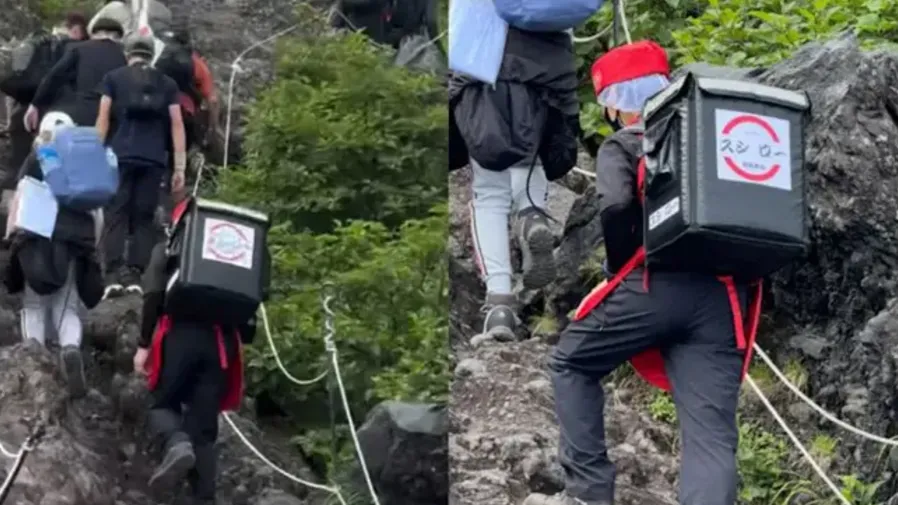 誰在富士山上訂壽司？網友瘋猜廣告，真實身分曝光！的封面圖片