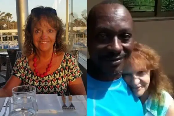 英國69歲退休女管家珍妮特（Janet Fordham）遭詐騙100萬英鎊後，戀上小16歲迦納男子阿加龐（Daniel 'Kofi' Agyapong），婚前遇車禍身亡，官方鑑定排除他殺。（來源：X）