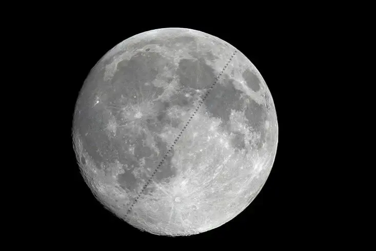 而中國與俄羅斯所組成的「ILRS 國際月球科研站」，只有17國一起合作。包括委內瑞拉、南非、巴基斯坦、泰國、埃及與東歐部分國家。(圖：新華社)