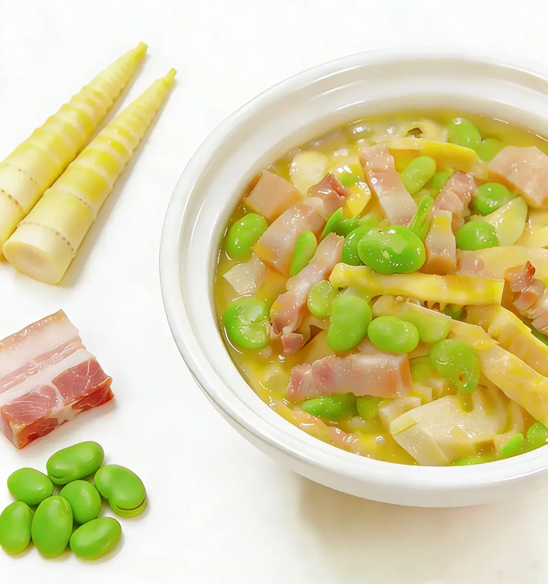 春筍同樣是春日限定美味，口感脆嫩清甜，富含膳食纖維，開胃又解膩。（示意圖來源：小紅書網友）
