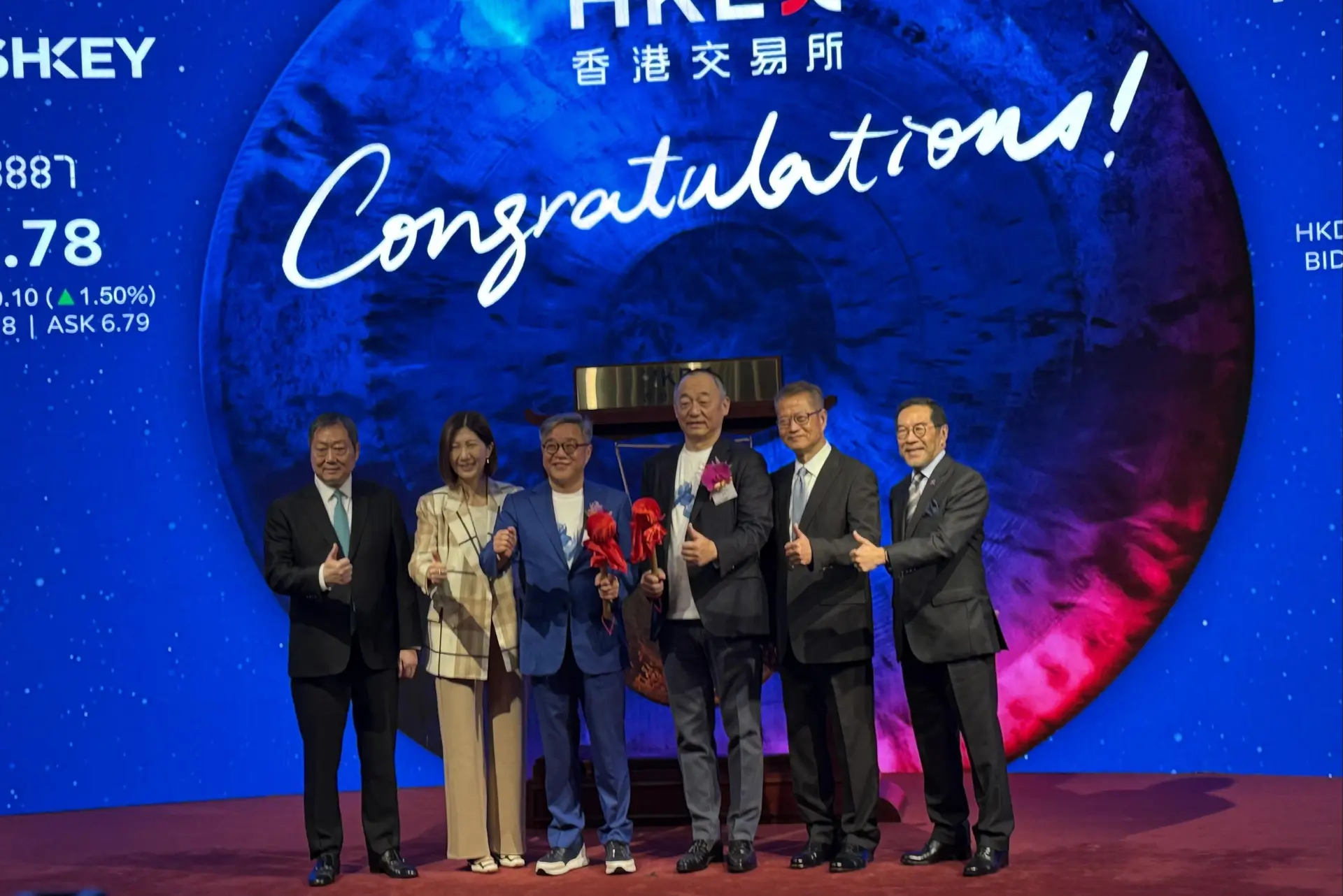 在上市儀式後的受訪中，集團董事長兼首席執行官肖風對公司業績與市場表現作出回應。他表示，未來一段時間公司更多處於投入期，當前市場還在高速增長階段，盈利並不是公司最核心的經營指標。(圖：網絡截圖)