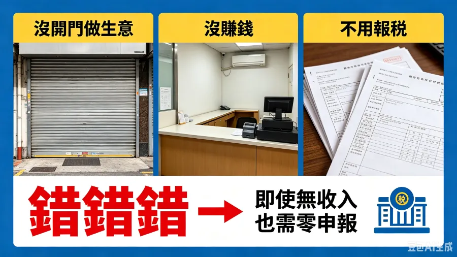 為什麼你的香港公司明明沒運作，卻被稅務局盯上了？2026 談「零申報」的風險。的封面圖片