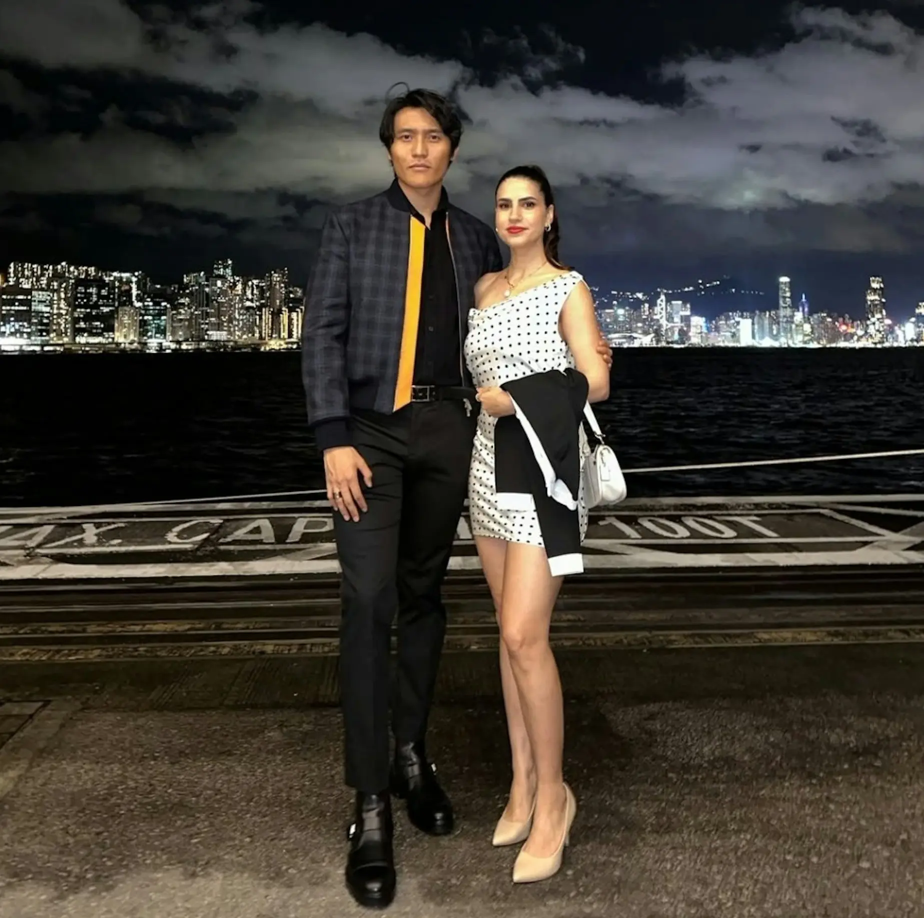 TVB 視帝馬德鐘之子馬在驤的亮相更成為全場亮點，更首度公開攜新女友 Shakila Mohazab 出席盛會。(圖： IG翻攝)