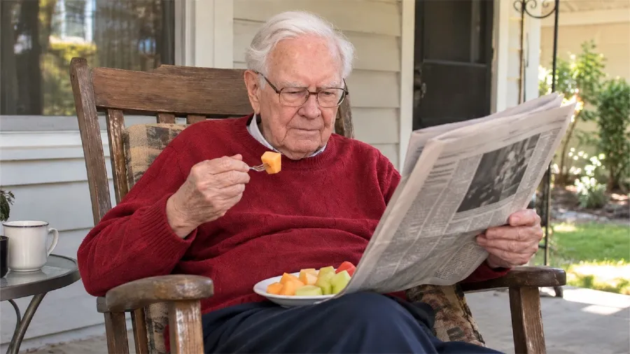 96歲股神巴菲特退休不環遊世界，晚上竟愛追YouTube影片？的封面圖片