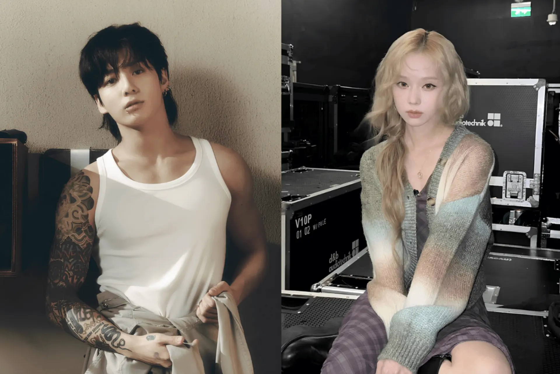 2025年12月5日，韓國娛樂圈投下重磅震撼彈，人氣天團BTS（防彈少年團）成員Jungkook（田柾國）與頂級女團aespa成員Winter被爆熱戀，相關話題迅速席捲各大社交平台與討論區。(圖：網絡截圖)