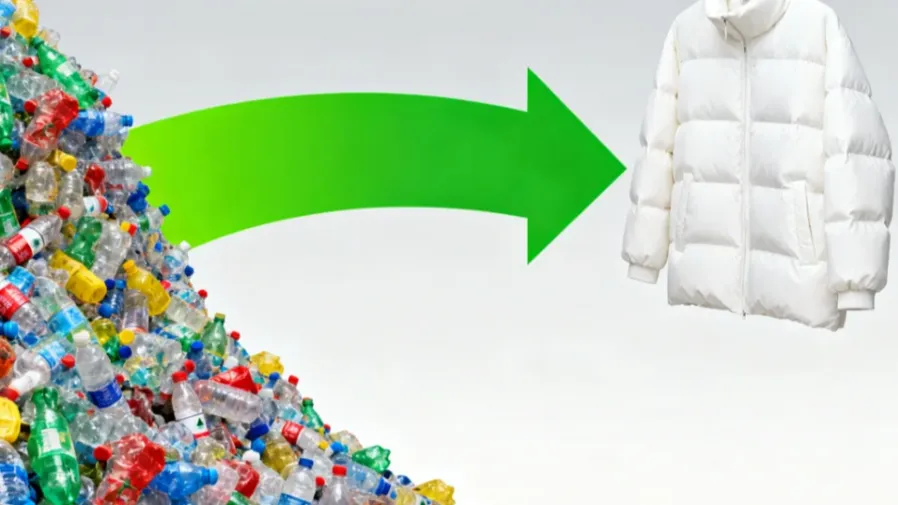 9個塑膠瓶變1件外套？「塑膠衣服」為何取代純棉？的封面圖片