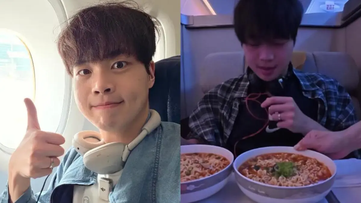 擁有78萬YouTube訂閱的Yuno，今年24歲，專門拍攝各類大胃王飲食影片累積高人氣。  此次爭議發生在一趟13至15小時的長程頭等艙航班，為了製作聳動的流量內容，他在飛機上展開超誇張點餐模式，不僅一口氣吃光7碗泡麵，還陸續加點沙拉、水果、三明治、小餐包、乳酪、提拉米蘇等各式餐點與甜點。（來源：Yuno/YouTube）