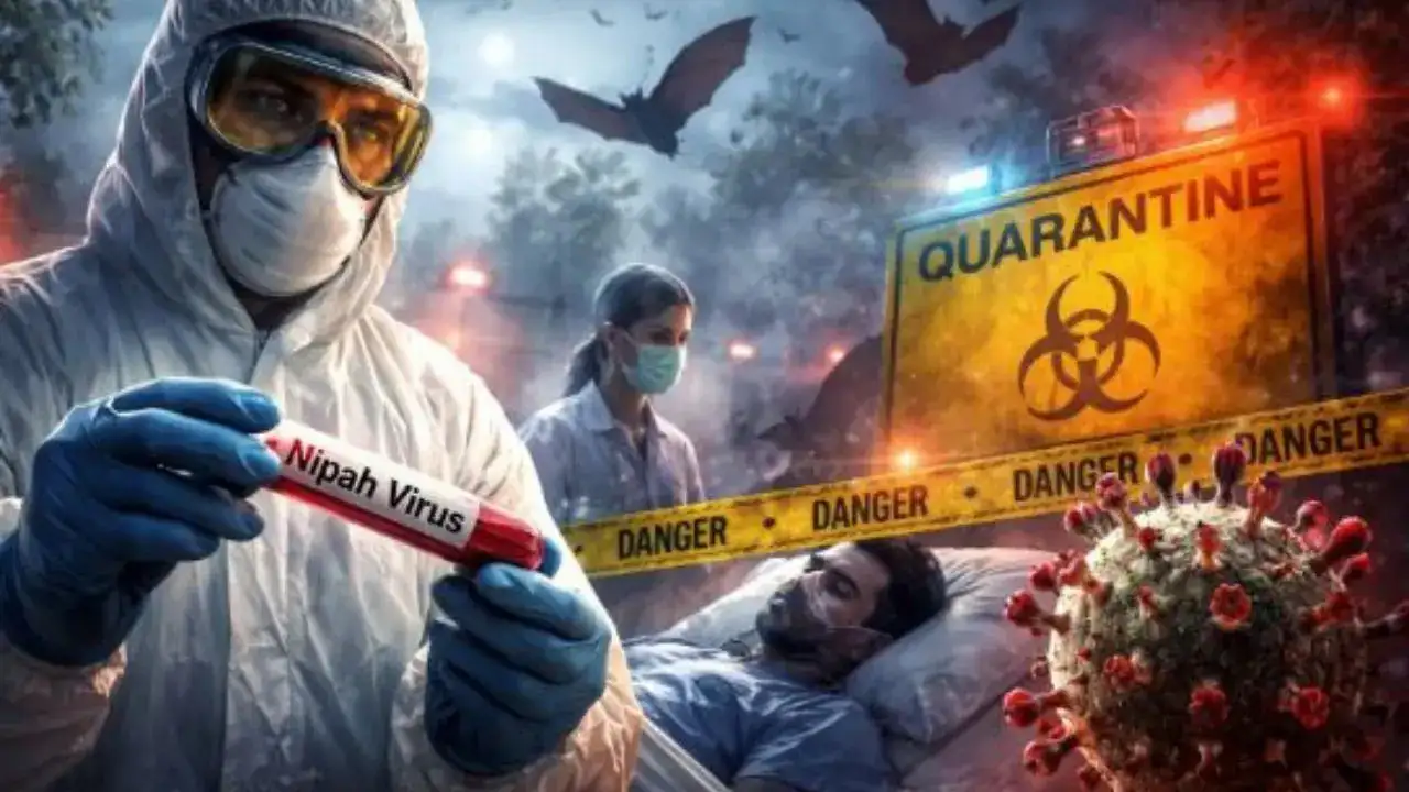 尼帕病毒感染初期，症狀並不具高度辨識性。多數患者一開始只是出現發燒、頭痛、肌肉痠痛、喉嚨不適、嘔吐等類似感冒或腸胃炎的表現。也正因如此，早期往往不易被察覺。(圖：網絡截圖)