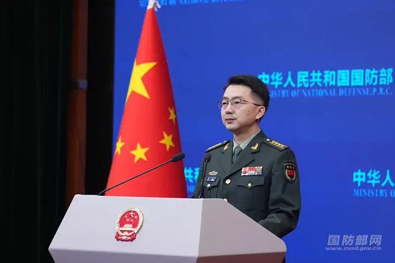 中國國防部發言人蔣斌