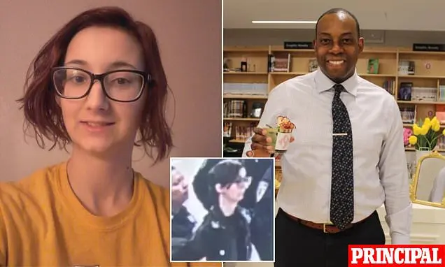 美國紐約28歲女子克拉森（Kacy Claassen）化名夏瑪拉．拉沙德，假扮16歲高中生入學兩週，因忘刪社群媒體上1997年出生信息露馬腳，遭警方逮捕。（來源：Daily_MailUS@X）